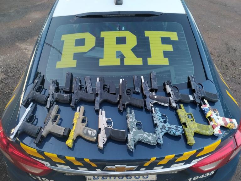 Homem é preso com 16 armas dentro do tanque de combustível no PR Cidades