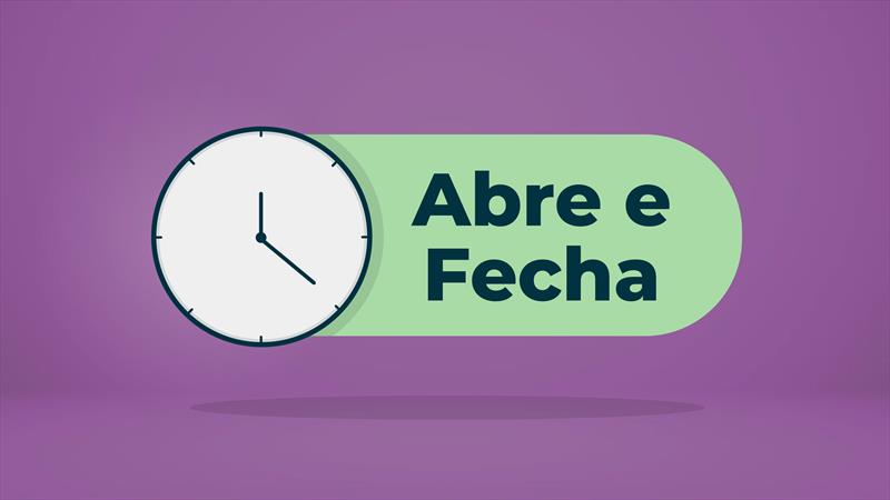 ABRE E FECHA