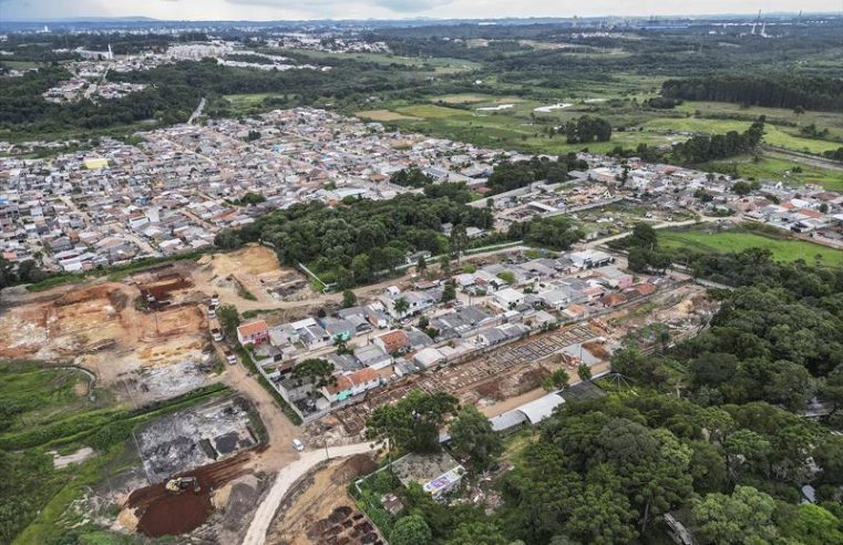 Bairro Novo do Caximba: maior obra socioambiental do Brasil avança no extremo sul de Curitiba