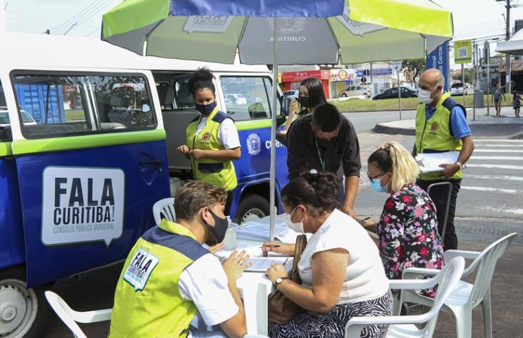 Fala Curitiba Móvel tem mais 39 pontos de votação na próxima semana