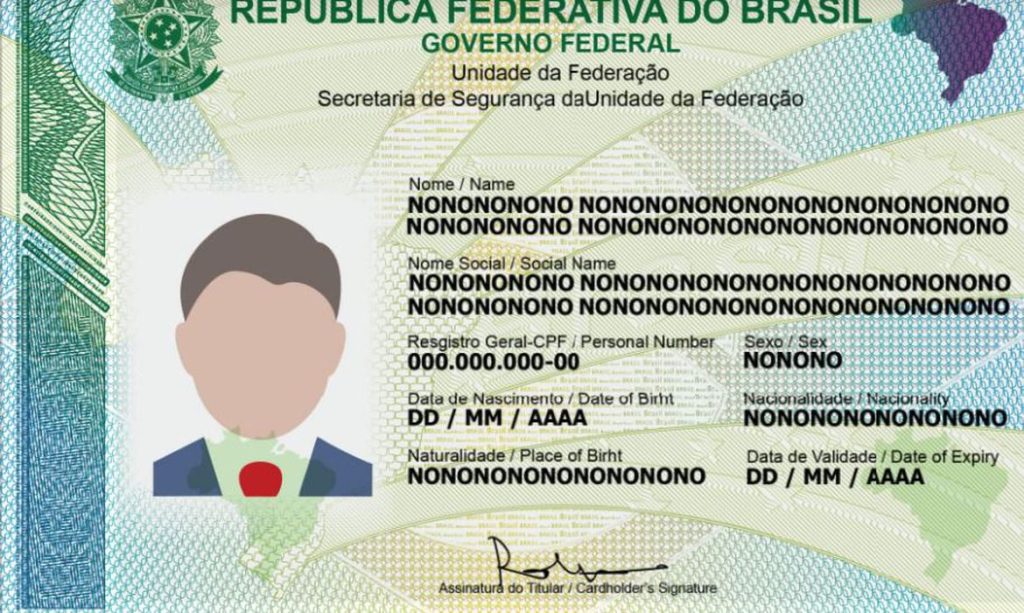 carteira de identidade nacional 1