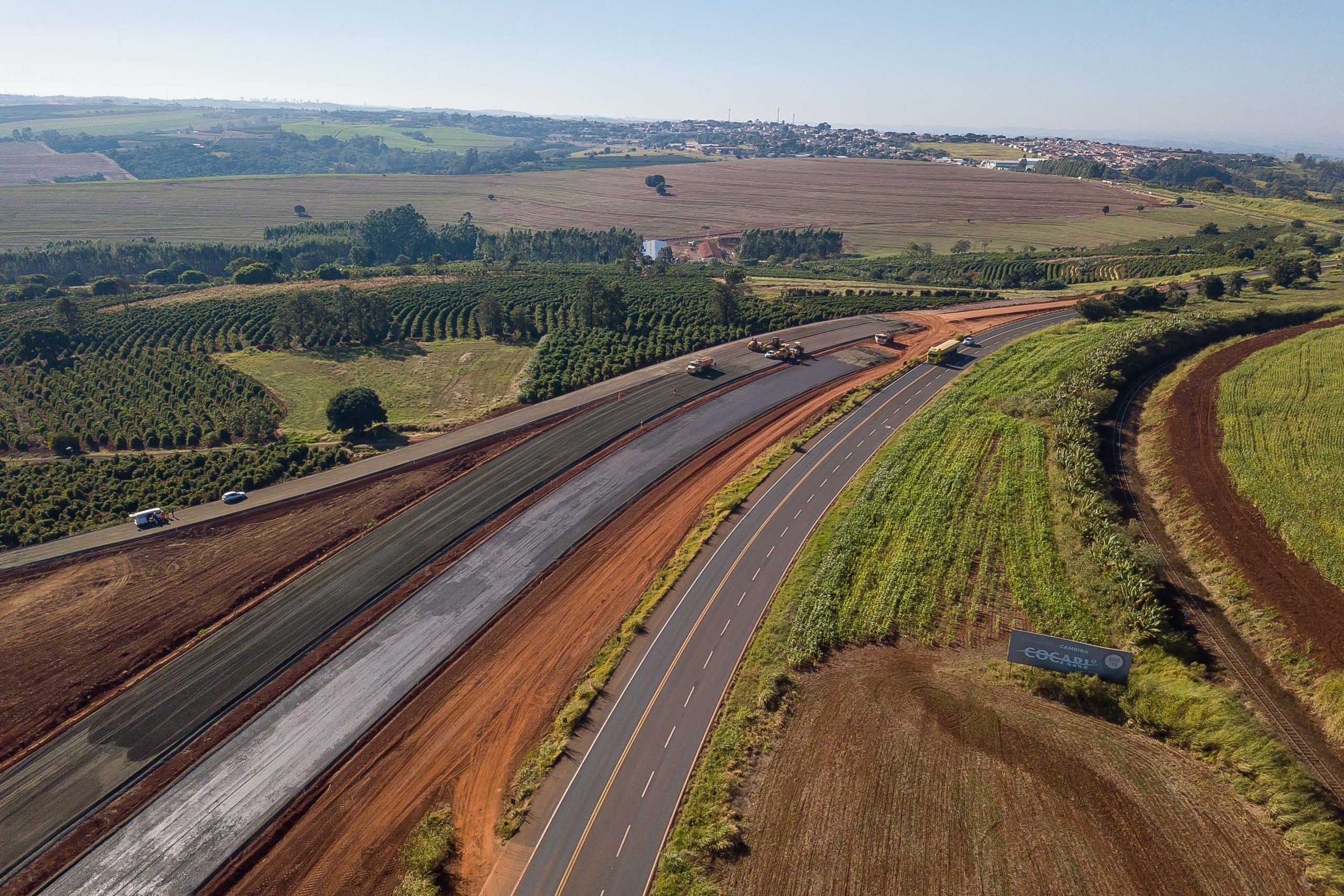 Construção do novo Contorno de Jandaia do Sul avança e passa dos 42% de execução