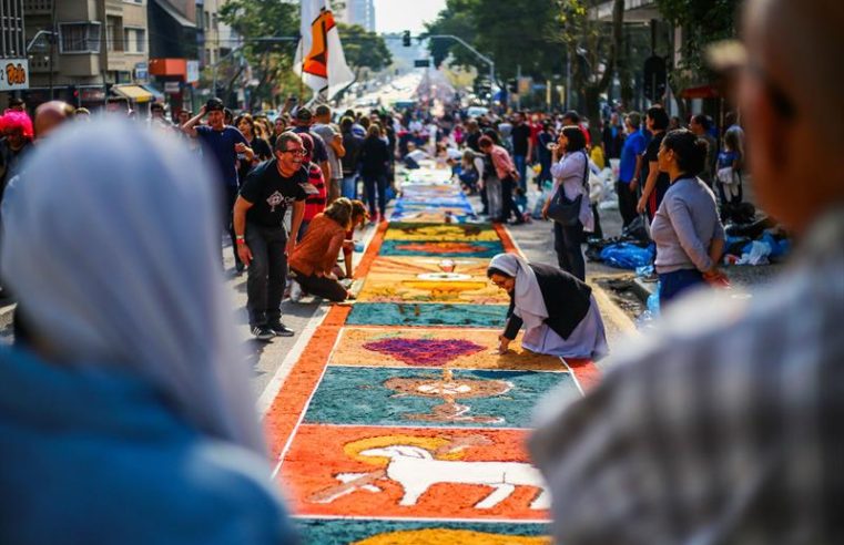 Programação Corpus Christi neste dia 8 de junho de 2023