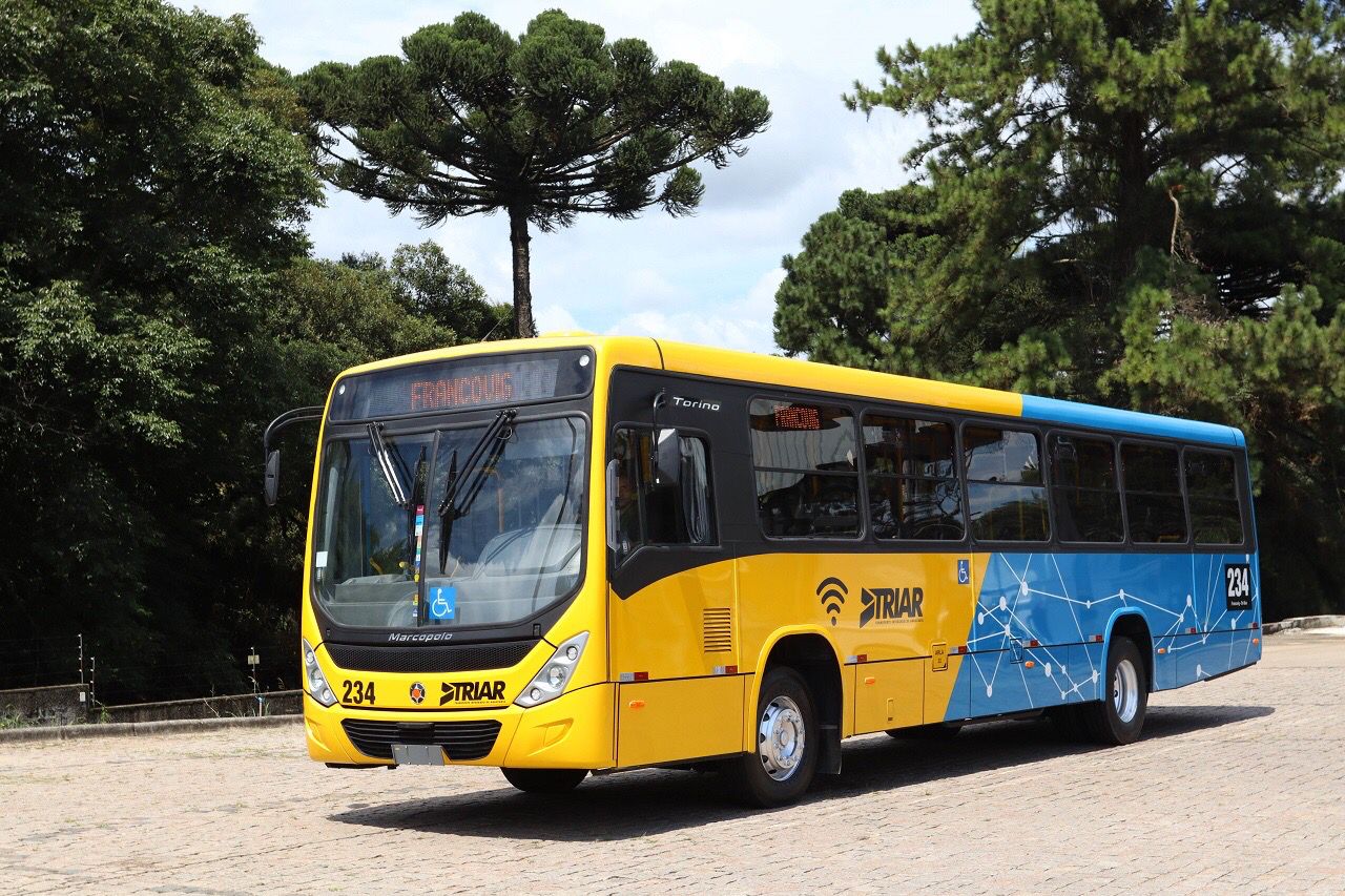 Araucária tem reforço três novos ônibus 0 km