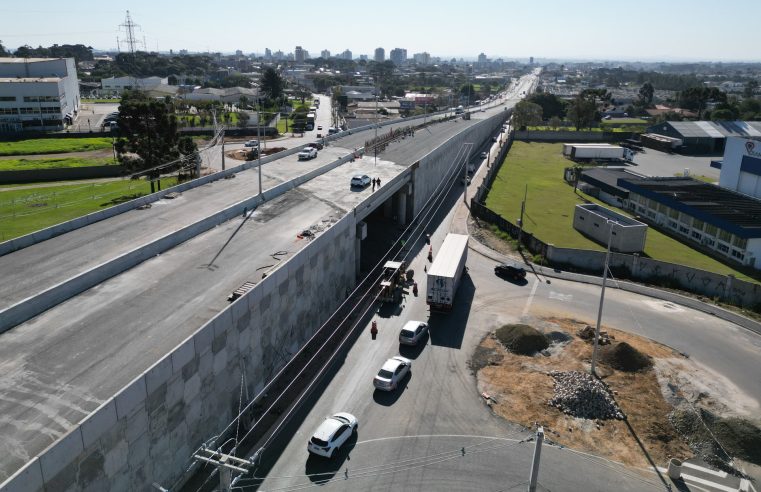 Viaduto em SJP está quase prontinho