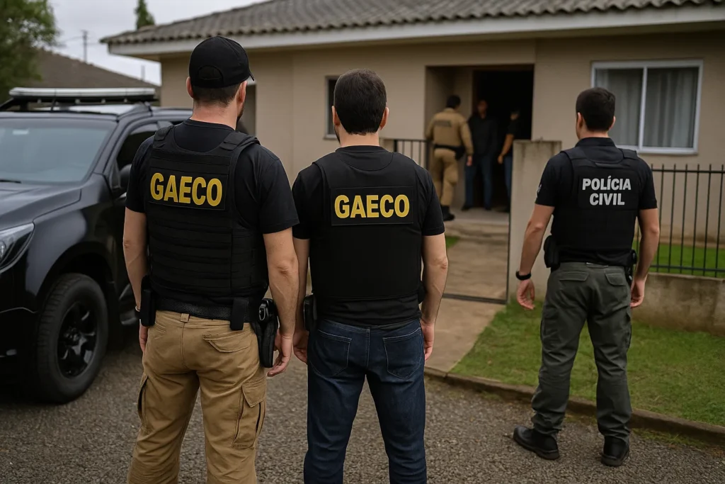 MP do Paraná deflagra Operação Rota 466 contra policiais acusados de corrupção 2 GAECO Ministerio publico