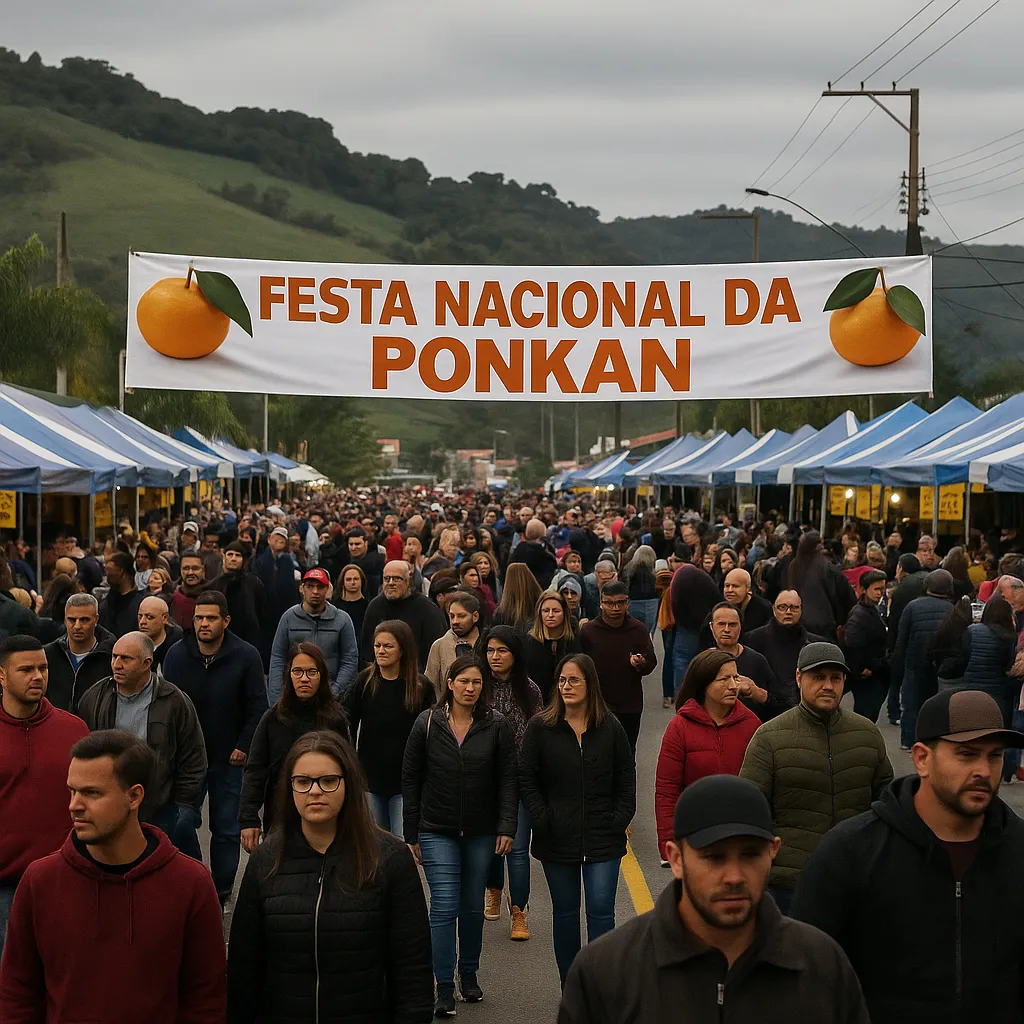 Cerro Azul celebra 57ª Festa Nacional da Ponkan 4 festa da ponkan em cerro azul