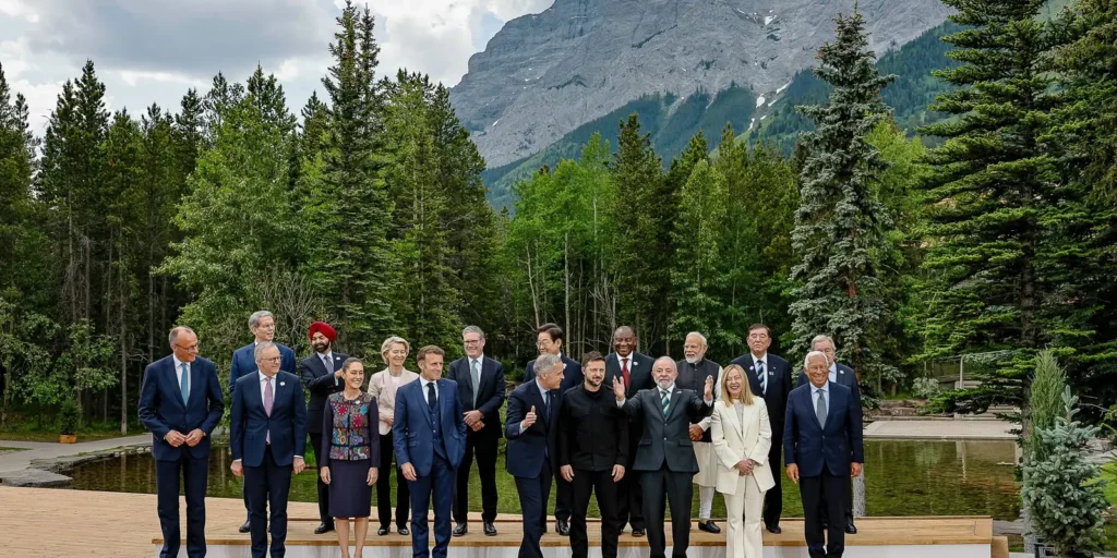 Lula defende protagonismo da ONU em cúpula do G7 no Canadá 3 imagem 1750204882440