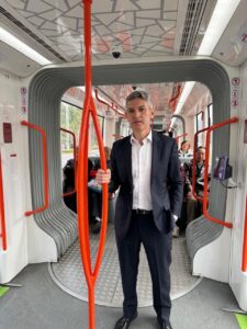 Região Metropolitana de Curitiba testará Bonde Urbano a partir de novembro 1 Diretor da AMEP Gilson Santos