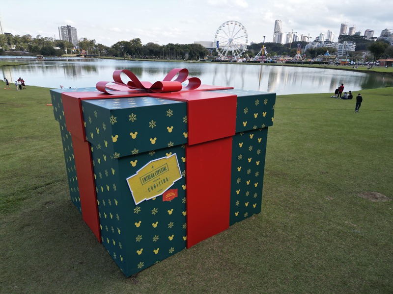 natal disney em curitiba