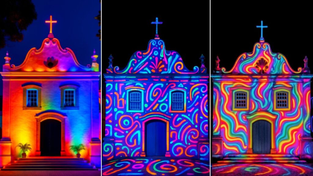 Festival internacional transforma igreja histórica em tela de arte 2 Festival Igreja Guaratuba