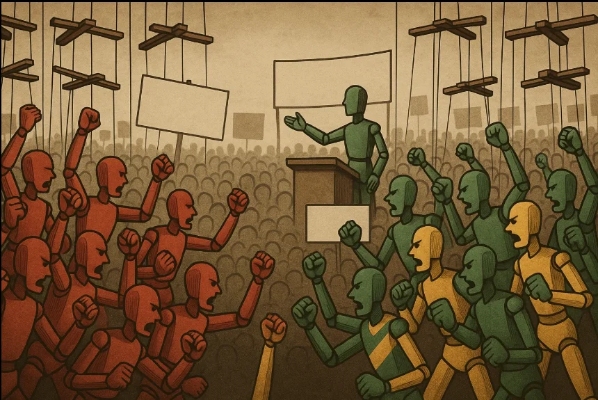 A guerra das marionetes