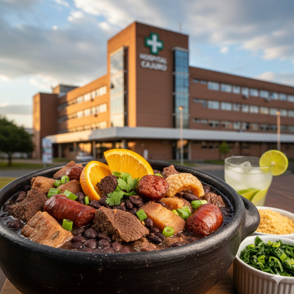 Feijoada beneficente arrecada fundos para hospital 100% SUS de Curitiba 1 Feijoada hospital cajuru