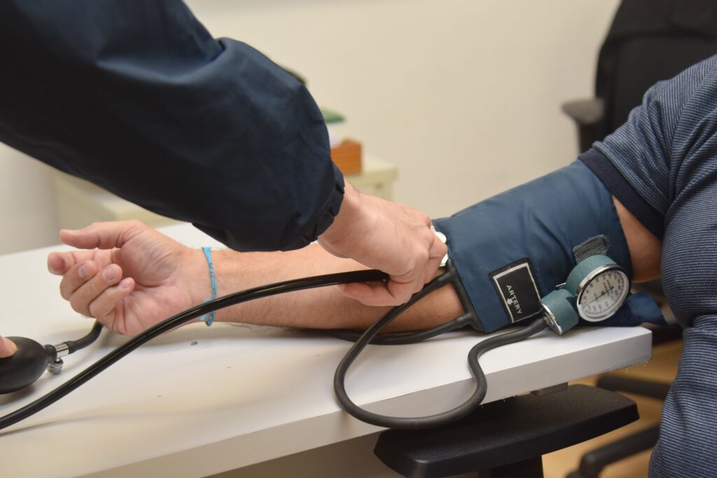medicao de pressao arterial