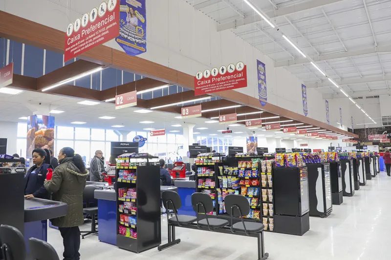 boom de supermercados