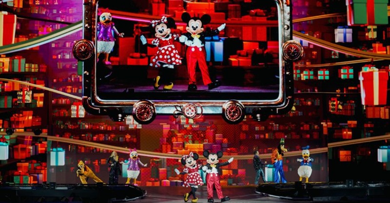 show de natal Disney em Curitiba