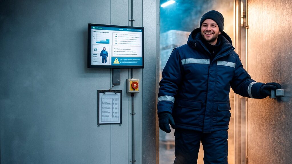 Tecnologia ajuda empresas a proteger colaboradores em ambientes frios 2 Ambiente refrigerado