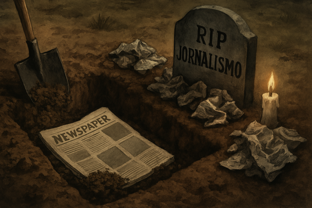 RIP do jornalismo: Quando a estratégia é destacar os R$ 6 bilhões em prejuízo dos Correios e “esquecer” de mencionar o lucro de R$ 111,90 bilhões das 4 principais estatais? 4 RIP do jornalismo