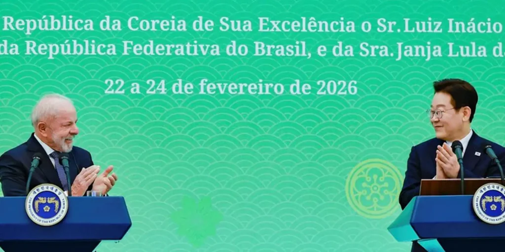 Lula e presidente sul-coreano firmam acordos comerciais em Seul 5 imagem 1771909305328