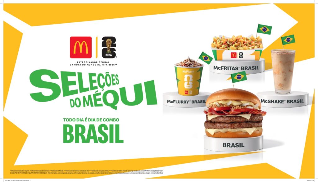 Saiu a convocação mais aguardada para Copa do Mundo FIFA 2026: McDonald's anuncia Seleções do Méqui