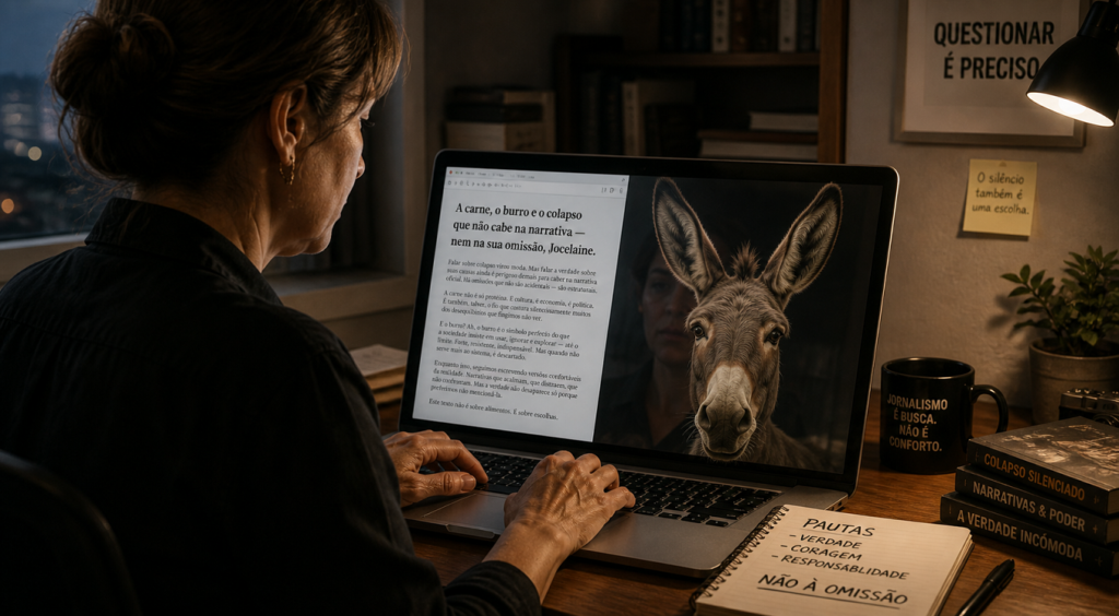 A carne, o burro e o colapso que não cabe na narrativa — nem na sua omissão. 5 carne de burro02