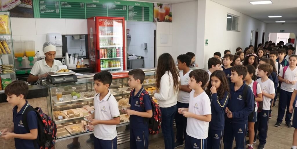 Por que as escolas privadas líderes estão adotando gestão integrada de acesso e cantina? 7 como diminuir fila da cantina da escola