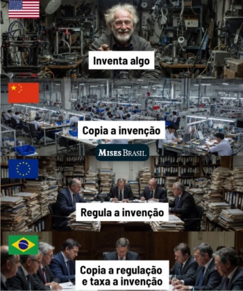 O Espanto Diante da Ignorância: Por Que o LinkedIn Ainda Abriga Discussões Tão Rasas Sobre Inovação? 1 memebrasil