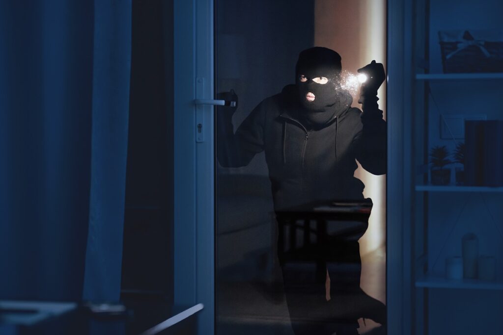 alarme contra ladrões da Spying