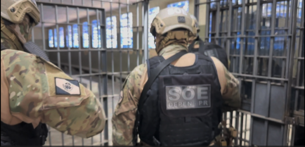 Operação Sinergia é realizada simultaneamente nas penitenciárias de Piraquara e Foz
